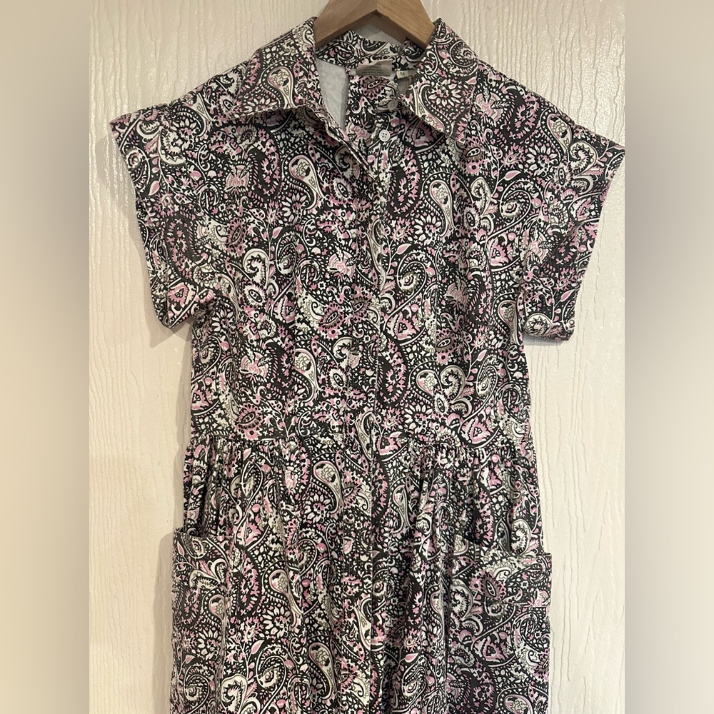 NWT Julia Amory Betty Dress Lee Paisley Size Medium - Picture 5 of 11